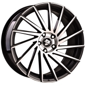 Ultra Wheels UA9 Gunmetal Front poliert