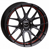 Breyton GTS-R Matt Black Red undercut