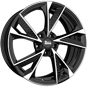 MAM RS 6 schwarz front poliert