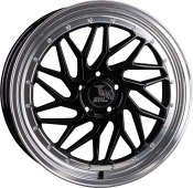 Ultra Wheels UA14 - Spin - Schwarz Poliert