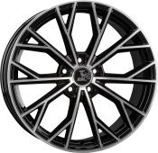 Ultra Wheels UA23 - Black polished
