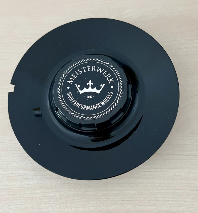 Nabenkappe Ersatz MW07 & MW17 schwarz glanz