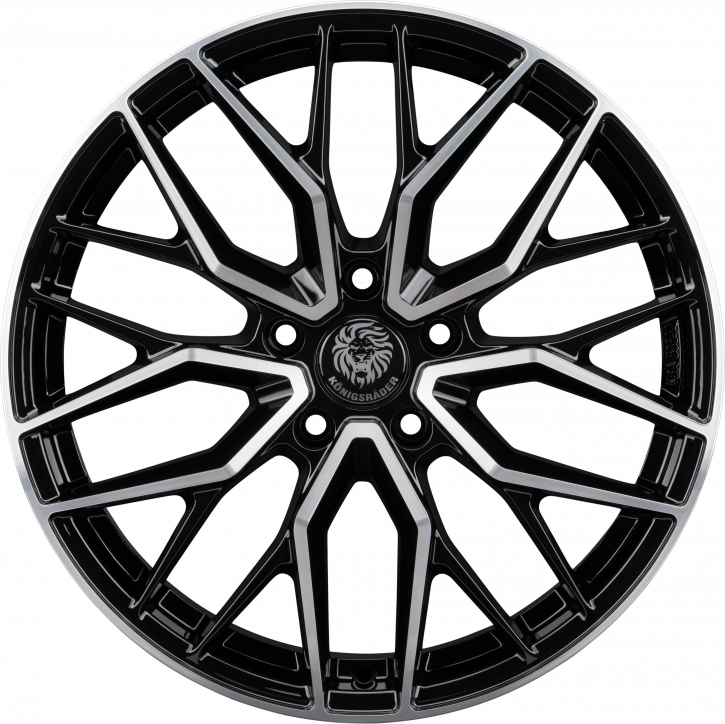 KR3 8,5x19 black polished 5x112 ET30