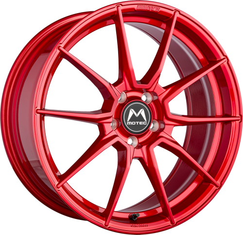 Motec Ultralight candy red 8,5x19 LK5x112 ET43