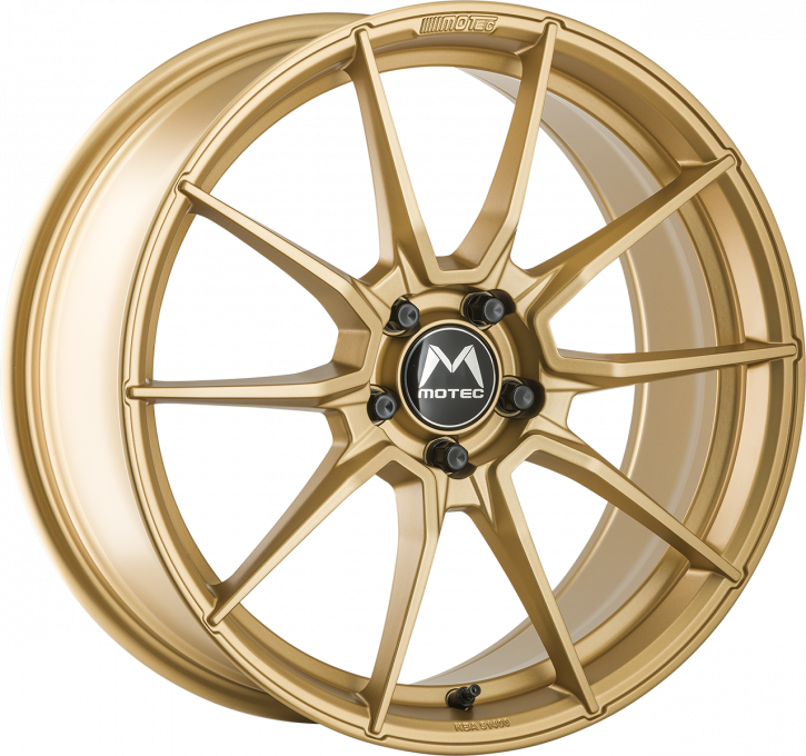 Motec Ultralight 9x17 LK5x120 ET30 matt light gold