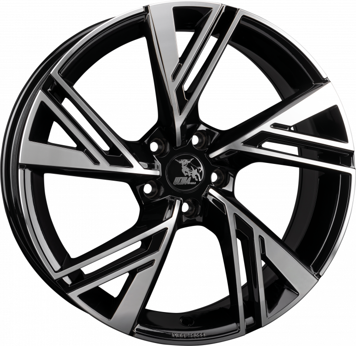 Ultra Wheels UA17 8,5x20 Black Polished