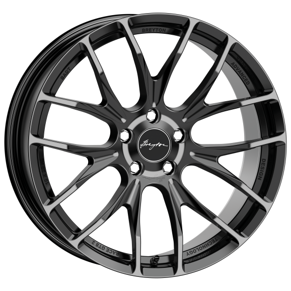 Breyton GTS 2 8,5x20 Matt Black 5x120 ET35