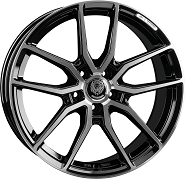 Königsräder KR1 Black polished Königsräder KR1 Black polished