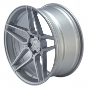 Wheelforce CF.1-FF 10x20 5x120 ET40 Frozen Silver