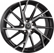 Königsräder KR4 8,5x19 black glossy polished 5x112 ET45