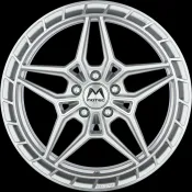 Motec Futura 8,5x19 LK5x112 ET45 silber rand poliert