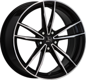 Ultra Wheels UA24 8x19 Black polished 5x112 ET45